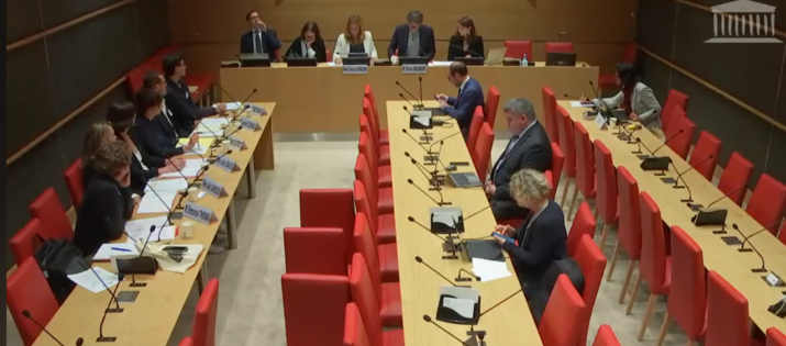 Dans le cadre de l'enquête relative aux violences commises dans les secteurs du cinéma, de l’audiovisuel, du spectacle vivant, de la mode et de la publicité, David Bertrand et Laurent Couraud, co-presidents de l’ARDA, Béatriz Coutrot, Julie David et Julie Gandossi (Chargées désormais du Pôle Casting Mineur.e.s à l’ARDA et coordinatrices de la charte Casting Mineur.e.s bientôt accessible sur le site de l’ARDA - Association des directeur.rice.s de casting) et Emmanuel Thomas, Directeur de casting associé ARDA et chargé de figuration et rôles additionnels en région Auvergne-Rhône-Alpes, se sont présenté.e.s à l’Assemblée Nationale pour répondre aux questions des député.e.s en charge de la commission.